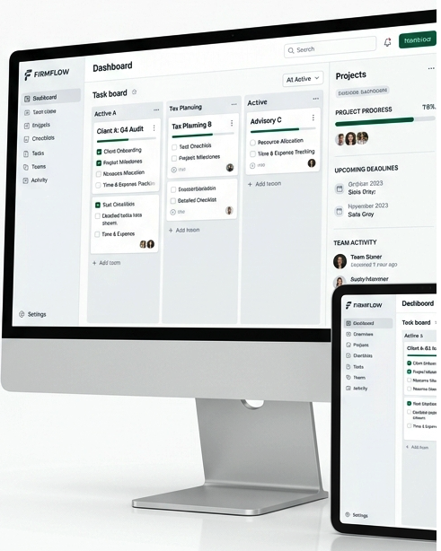 FirmFlow Optimized Dashboard